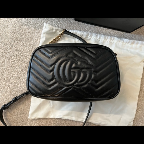 SOLD - Gucci GG Marmont Small Matelassé Shoulder Bag - Picture 9 of 10
